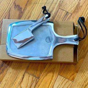 Lunares San Francisco Mini Cheese Platter/Cleaver